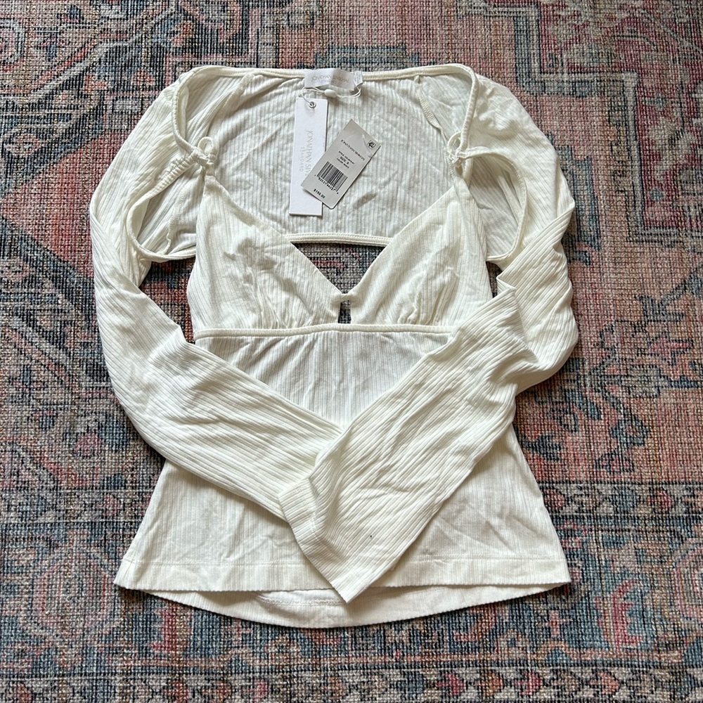 Johnathan Simkhai Long Sleeve Top